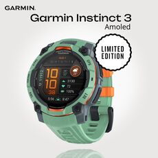 Смарт-часы Garmin Instinct 3 Amoled  | 45 mm, Версия: Instinct 3 Amoled, Размер корпуса : 45 мм, Цвет: Neo Tropic