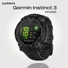 Смарт-часы Garmin Instinct 3 Amoled | 45 mm, Версия: Instinct 3 Amoled, Размер корпуса : 45 мм, Цвет: Black