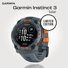 Смарт-часы Garmin Instinct 3 Solar | 45 mm, Версия: Instinct 3 Solar, Размер корпуса : 45 мм, Цвет: Twilight