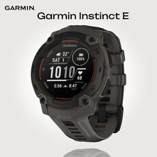 Смарт-часы Garmin Instinct E | 45 mm, Версия: Instinct E, Размер корпуса : 45 мм, Цвет: Black/Charcoal