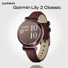 Смарт-часы Garmin Lily 2 Classic, Модель: Classic, Цвет: Dark Bronze/Mulberry Leather