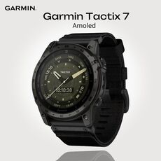 Смарт-часы Garmin Tactix 7 Amoled Edition, Версия: Amoled, Цвет: Black