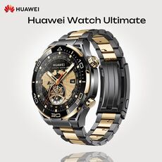 Huawei Watch Ultimate Design, Размер корпуса : 48,8 мм, Цвет: Black Gold