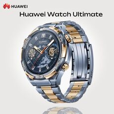 Huawei Watch Ultimate Design Sapphire Gold, Размер корпуса : 48,8 мм, Цвет: Sapphire gold