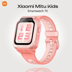 Детские умные часы Xiaomi Mitu Kids Smartwatch 7X, Цвет: Pink