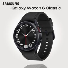 Samsung Galaxy Watch 6 Classic  | 43 mm | Black | Sport/Graphite, Размер ремешка : S/M, Цвет ремешка: Graphite, Тип ремешка : Sport, Размер корпуса : 43 мм, Цвет: Black, Подключение часов : Bluetooth / Wi-Fi