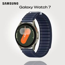 Samsung Galaxy Watch 7  | 40 mm | 4G LTE | Green | Fabric/Navy, Тип ремешка : Fabric, Размер корпуса : 40 мм, Цвет: Green, Цвет ремешка: Navy, Размер ремешка : M/L, Подключение часов : Bluetooth / Wi-Fi + 4G LTE