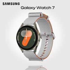 Samsung Galaxy Watch 7  | 40 mm | Green | Athleisure/Silver, Тип ремешка : Athleisure, Размер корпуса : 40 мм, Цвет: Green, Цвет ремешка: Silver, Размер ремешка : M/L, Подключение часов : Bluetooth / Wi-Fi