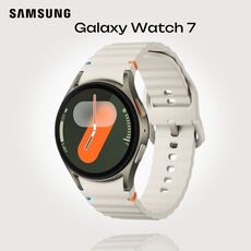 Samsung Galaxy Watch 7  | 40 mm | Green | Sport/Cream, Размер ремешка : M/L, Цвет ремешка: Cream, Тип ремешка : Sport, Размер корпуса : 40 мм, Цвет: Green, Подключение часов : Bluetooth / Wi-Fi