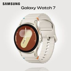Samsung Galaxy Watch 7 | 40 mm |  Cream | Sport/Cream, Размер ремешка : M/L, Цвет ремешка: Cream, Тип ремешка : Sport, Размер корпуса : 40 мм, Цвет: Cream, Подключение часов : Bluetooth / Wi-Fi