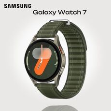 Samsung Galaxy Watch 7 | 40 mm |  Green | Fabric/Green, Размер ремешка : S/M, Цвет ремешка: Green, Тип ремешка : Fabric, Размер корпуса : 40 мм, Цвет: Green, Подключение часов : Bluetooth / Wi-Fi