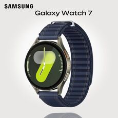 Samsung Galaxy Watch 7 | 44 mm | 4G LTE | Green | Fabric/Navy, Тип ремешка : Fabric, Размер корпуса : 44 мм, Цвет: Green, Цвет ремешка: Navy, Размер ремешка : M/L, Подключение часов : Bluetooth / Wi-Fi + 4G LTE