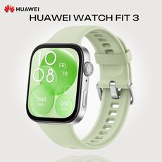 HUAWEI WATCH FIT 3, Размер корпуса : 46,2 мм, Цвет: Green