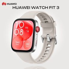 HUAWEI WATCH FIT 3, Размер корпуса : 46,2 мм, Цвет: White