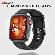 HUAWEI WATCH FIT 4 Pro, Размер корпуса : 46,2 мм, Цвет: Black