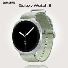Galaxy Watch 8 | 44 мм | 4G LTE | Silver | Athleisure/Sage | S/M, Тип ремешка : Athleisure, Размер корпуса : 44 мм, Цвет: Silver, Цвет ремешка: Sage, Размер ремешка : S/M, Подключение часов : Bluetooth / Wi-Fi + 4G LTE