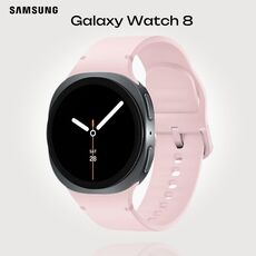 Galaxy Watch 8 | 40 мм | Graphite | Sport/Pink | M/L, Тип ремешка : Sport, Размер корпуса : 40 мм, Цвет: Graphite, Цвет ремешка: Pink, Размер ремешка : M/L, Подключение часов : Bluetooth / Wi-Fi