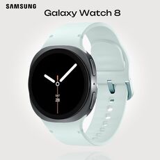 Galaxy Watch 8 | 40 мм | Graphite | Sport/Mint | M/L, Размер ремешка : M/L, Тип ремешка : Sport, Размер корпуса : 40 мм, Подключение часов : Bluetooth / Wi-Fi, Цвет ремешка: Mint, Цвет: Graphite