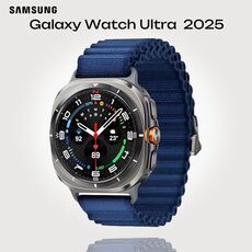 Galaxy Watch Ultra 2025 | 47 мм | 4G LTE | Titanium Silver | Trail/Blue | S/M/L, Размер ремешка : S/M/L, Тип ремешка : Trail, Подключение часов : Bluetooth / Wi-Fi + 4G LTE, Цвет ремешка: Blue, Цвет: Titanium Silver