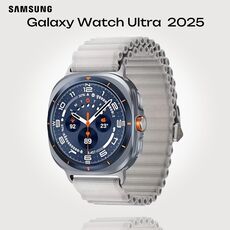 Galaxy Watch Ultra 2025 | 47 мм | 4G LTE | Titanium Blue | Trail/White Sand | S/M/L, Размер ремешка : S/M/L, Тип ремешка : Trail, Подключение часов : Bluetooth / Wi-Fi + 4G LTE, Цвет ремешка: White Sand, Цвет: Titanium Blue