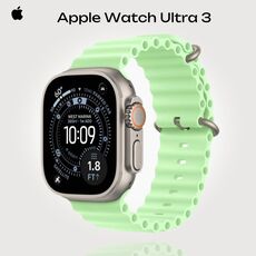 Apple Watch Ultra 3 | Natural | Neon Green, Цвет: Neon Green, Цвет корпуса : Natural