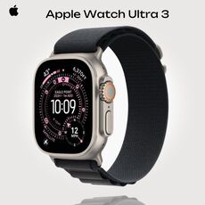 Apple Watch Ultra 3 | Natural | Black, Цвет: Black, Цвет корпуса : Natural