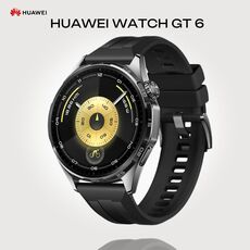 HUAWEI WATCH GT 6, Размер корпуса : 46 мм, Цвет: Black