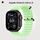 Apple Watch Ultra 3 | Black | Ocean Band Neon Green, Цвет: Neon Green, Цвет корпуса : Black