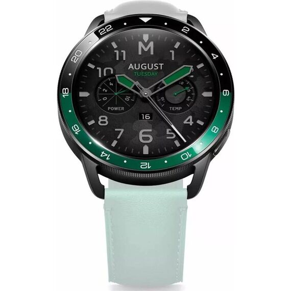 Безель для умных часов Xiaomi Watch S3 Green, Цвет: Green
