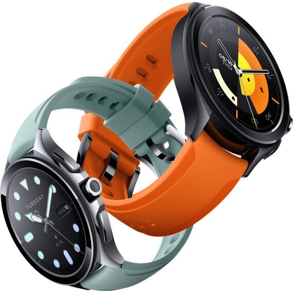 Ремешок для умных часов Xiaomi Watch 2 Pro Orange, Цвет: Orange, изображение 2 Ремешок для умных часов Xiaomi Watch 2 Pro Orange, Цвет: Orange, изображение 2