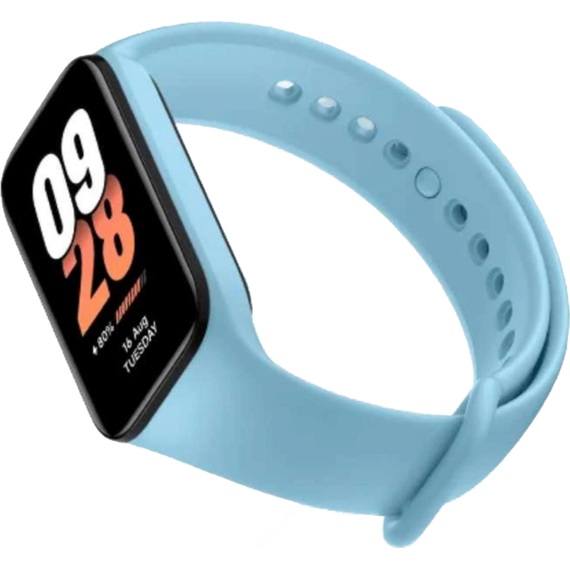 Ремешок для фитнес-браслета Xiaomi Smart Band 8 Active Blue, Цвет: Blue, изображение 2 Ремешок для фитнес-браслета Xiaomi Smart Band 8 Active Blue, Цвет: Blue, изображение 2
