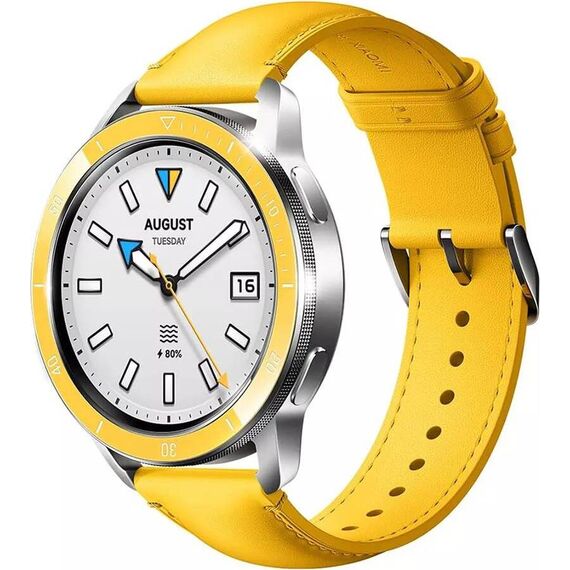 Безель для умных часов Xiaomi Watch S3 Yellow, Цвет: Yellow, изображение 4 Безель для умных часов Xiaomi Watch S3 Yellow, Цвет: Yellow, изображение 4