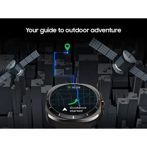 Galaxy Watch Ultra | 47 mm | Titanium Gray | Peakform/Dark Gray, Тип ремешка : Peakform, Размер корпуса : 47 мм, Цвет: Titanium Gray, Цвет ремешка: Dark Gray, Размер ремешка : M/L, Подключение часов : Bluetooth / Wi-Fi + 4G LTE, изображение 6 Galaxy Watch Ultra | 47 mm | Titanium Gray | Peakform/Dark Gray, Тип ремешка : Peakform, Размер корпуса : 47 мм, Цвет: Titanium Gray, Цвет ремешка: Dark Gray, Размер ремешка : M/L, Подключение часов : Bluetooth / Wi-Fi + 4G LTE, изображение 6
