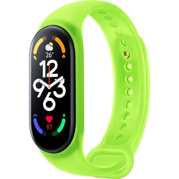 Неоновый ремешок для фитнес-браслета Xiaomi Smart Band 7 Neon Green, Цвет: Neon Green