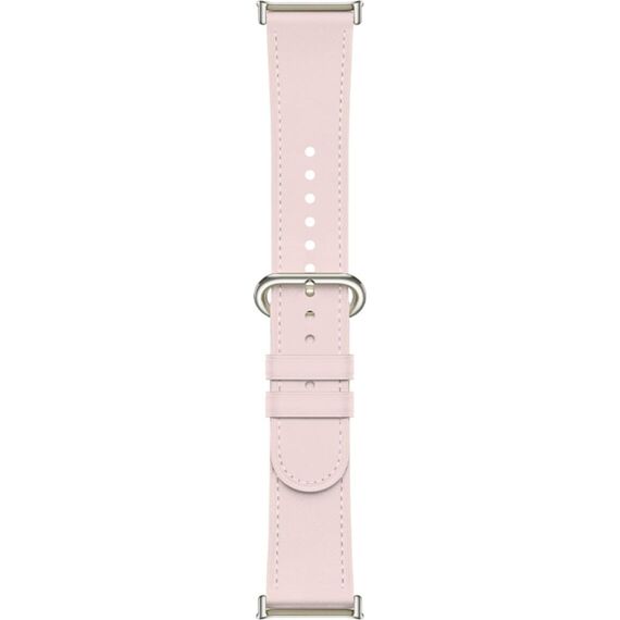 Кожаный быстросъемный ремешок для Xiaomi Smart Band 9/8 Pro Pink, Цвет: Pink