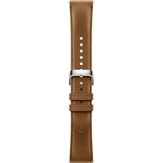 Кожаный ремешок для умных часов Xiaomi Watch 2 Pro Brown, Цвет: Brown