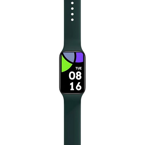Ремешок для фитнес-браслета Xiaomi Smart Band 8 Active Green, Цвет: Green