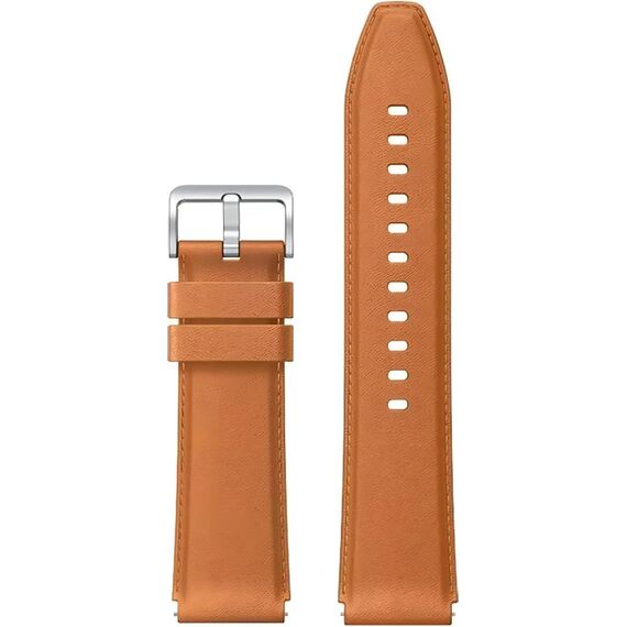 Кожаный ремешок для умных часов Xiaomi Watch S1 Brown, Цвет: Brown