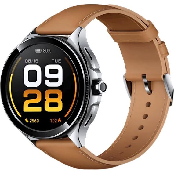 Кожаный ремешок для умных часов Xiaomi Watch 2 Pro Brown, Цвет: Brown, изображение 2 Кожаный ремешок для умных часов Xiaomi Watch 2 Pro Brown, Цвет: Brown, изображение 2