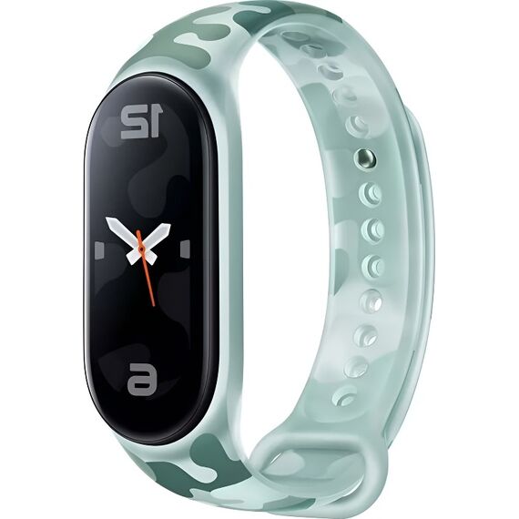 Камуфляжный ремешок для фитнес-браслета Xiaomi Smart Band 7 Khaki Green, Цвет: Khaki Green
