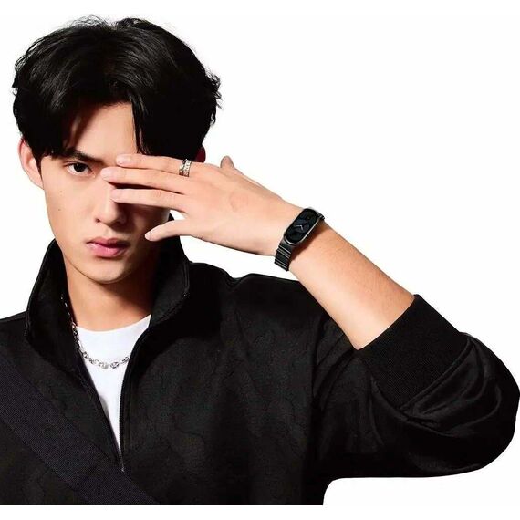 Металлический ремешок для фитнес-браслета Xiaomi Smart Band 9/8 Grey, изображение 4 Металлический ремешок для фитнес-браслета Xiaomi Smart Band 9/8 Grey, изображение 4
