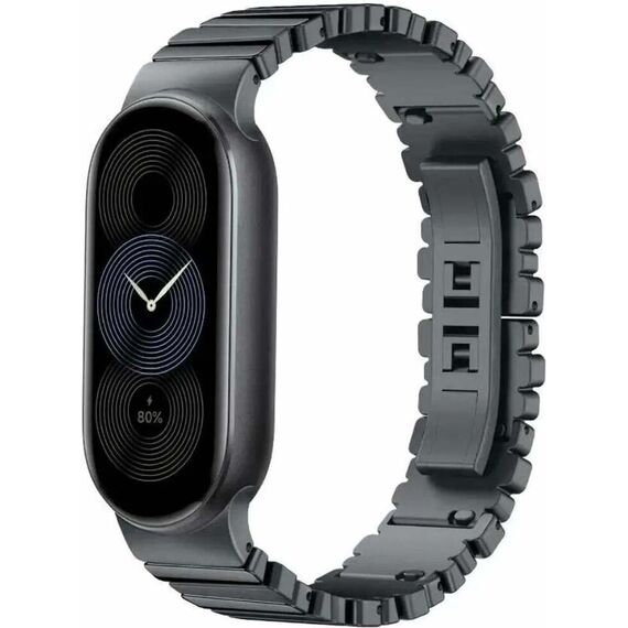Металлический ремешок для фитнес-браслета Xiaomi Smart Band 9/8 Grey