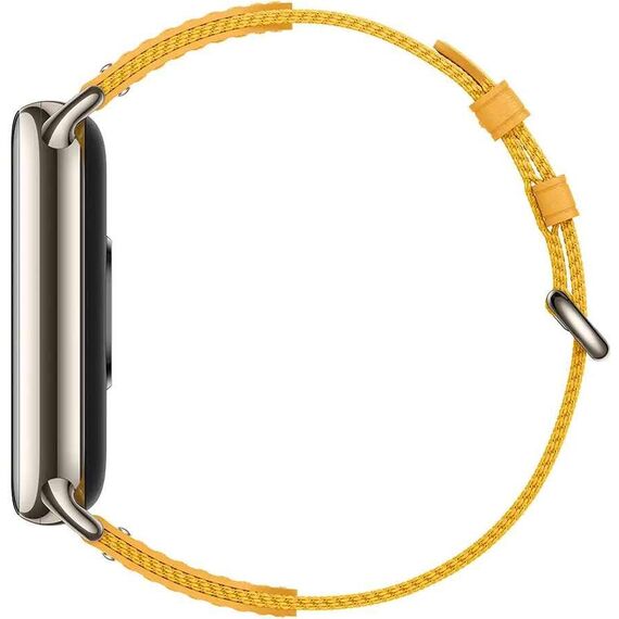 Плетеный ремешок для фитнес-браслета Xiaomi Smart Band 8 Yellow, Цвет: Yellow, изображение 4 Плетеный ремешок для фитнес-браслета Xiaomi Smart Band 8 Yellow, Цвет: Yellow, изображение 4