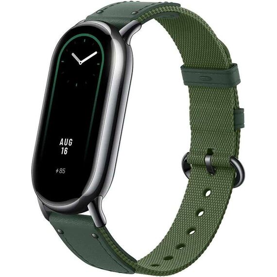 Плетеный ремешок для фитнес-браслета Xiaomi Smart Band 8 Olive, Цвет: Olive
