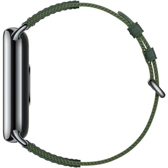 Плетеный ремешок для фитнес-браслета Xiaomi Smart Band 8 Olive, Цвет: Olive, изображение 3 Плетеный ремешок для фитнес-браслета Xiaomi Smart Band 8 Olive, Цвет: Olive, изображение 3