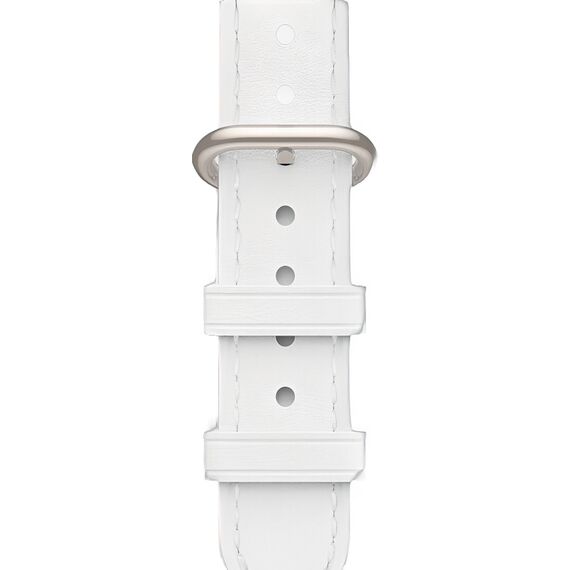 Кожаный ремешок для фитнес-браслета Xiaomi Smart Band 9/8 White