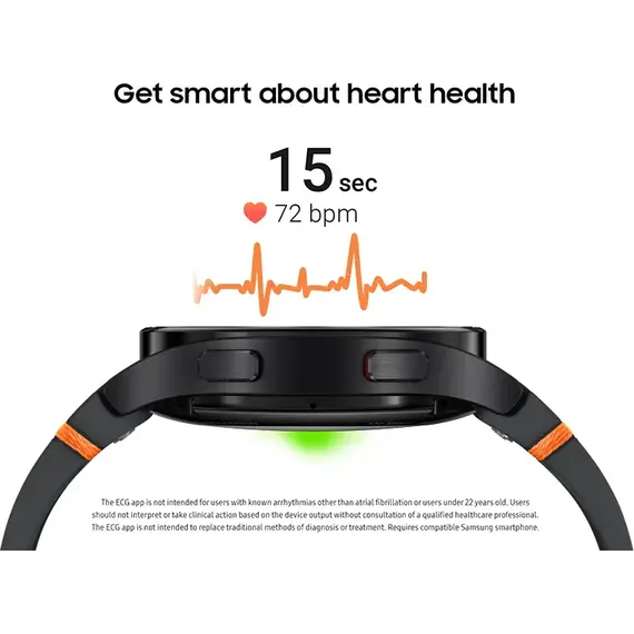 Galaxy Watch FE | 40 mm | 4G LTE | Black | Sport/ Black, Размер корпуса : 40 мм, Цвет: Black, Цвет ремешка: Black, Подключение часов : Bluetooth / Wi-Fi + 4G LTE, изображение 9 Galaxy Watch FE | 40 mm | 4G LTE | Black | Sport/ Black, Размер корпуса : 40 мм, Цвет: Black, Цвет ремешка: Black, Подключение часов : Bluetooth / Wi-Fi + 4G LTE, изображение 9