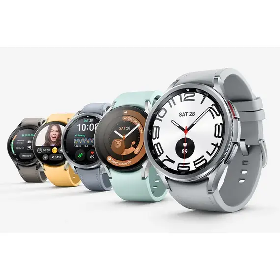 Samsung Galaxy Watch 6 Classic | 47 mm | Black | Sport/Graphite | M/L, Тип ремешка : Sport, Размер корпуса : 47 мм, Цвет: Black, Цвет ремешка: Graphite, Размер ремешка : M/L, Подключение часов : Bluetooth / Wi-Fi, изображение 4 Samsung Galaxy Watch 6 Classic | 47 mm | Black | Sport/Graphite | M/L, Тип ремешка : Sport, Размер корпуса : 47 мм, Цвет: Black, Цвет ремешка: Graphite, Размер ремешка : M/L, Подключение часов : Bluetooth / Wi-Fi, изображение 4