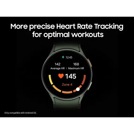 Samsung Galaxy Watch 7 | 40 mm | Cream | Athleisure/Green | M/L, Тип ремешка : Athleisure, Размер корпуса : 40 мм, Цвет: Cream, Цвет ремешка: Green, Размер ремешка : M/L, Подключение часов : Bluetooth / Wi-Fi, изображение 4 Samsung Galaxy Watch 7 | 40 mm | Cream | Athleisure/Green | M/L, Тип ремешка : Athleisure, Размер корпуса : 40 мм, Цвет: Cream, Цвет ремешка: Green, Размер ремешка : M/L, Подключение часов : Bluetooth / Wi-Fi, изображение 4