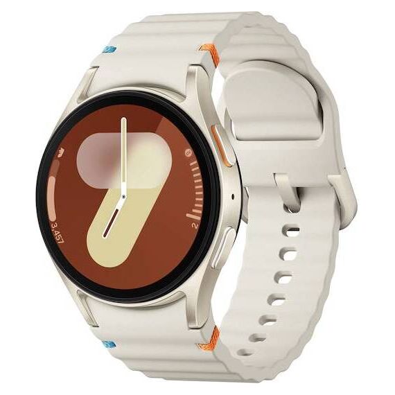 Samsung Galaxy Watch 7 | 40 mm | 4G LTE | Cream | Sport/Cream | S/M, Размер ремешка : S/M, Цвет ремешка: Cream, Тип ремешка : Sport, Размер корпуса : 40 мм, Цвет: Cream, Подключение часов : Bluetooth / Wi-Fi + 4G LTE